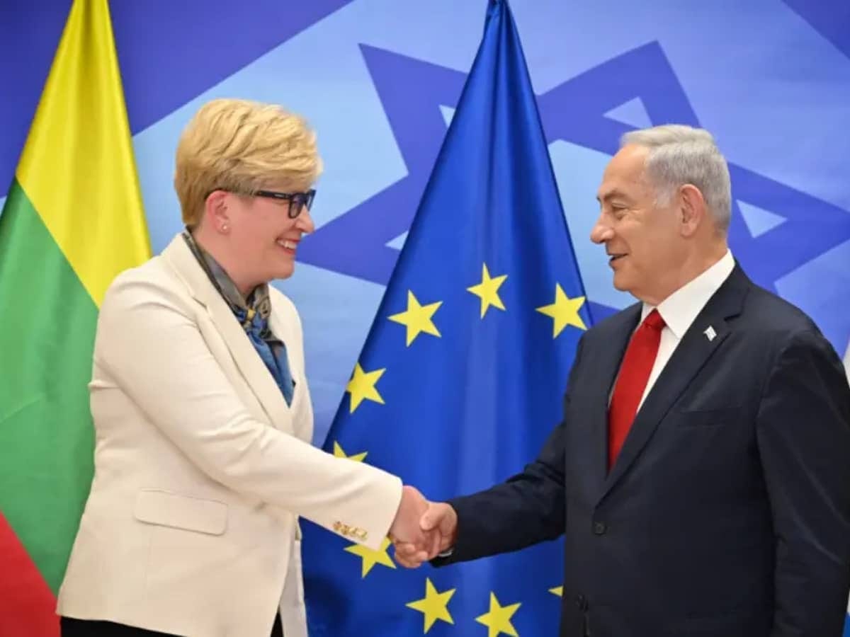 Премьер-министр Литвы в Иерусалиме призвала Нетаниягу усилить поддержку Украины