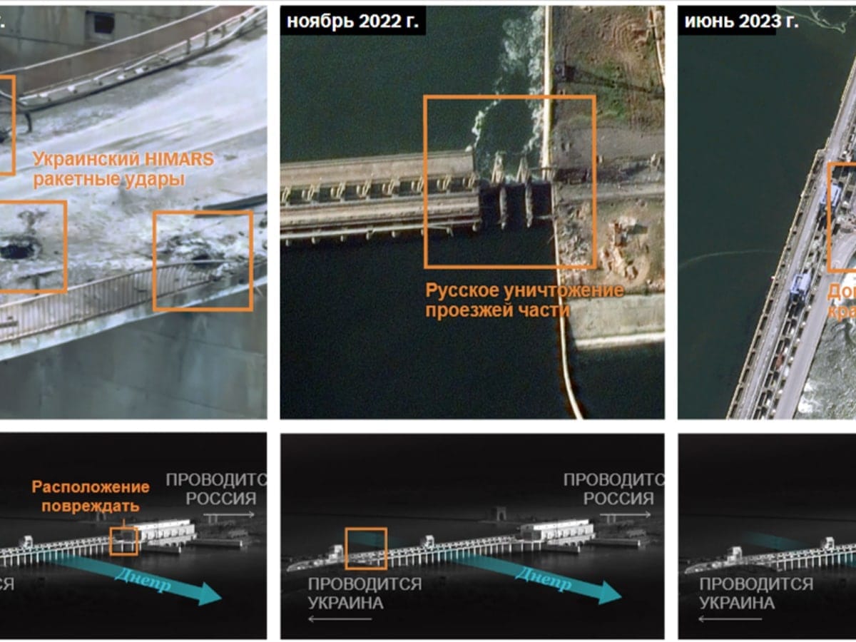 The New York Times: как вероятнее всего специалисты РФ подорвали дамбу Каховской ГЭС