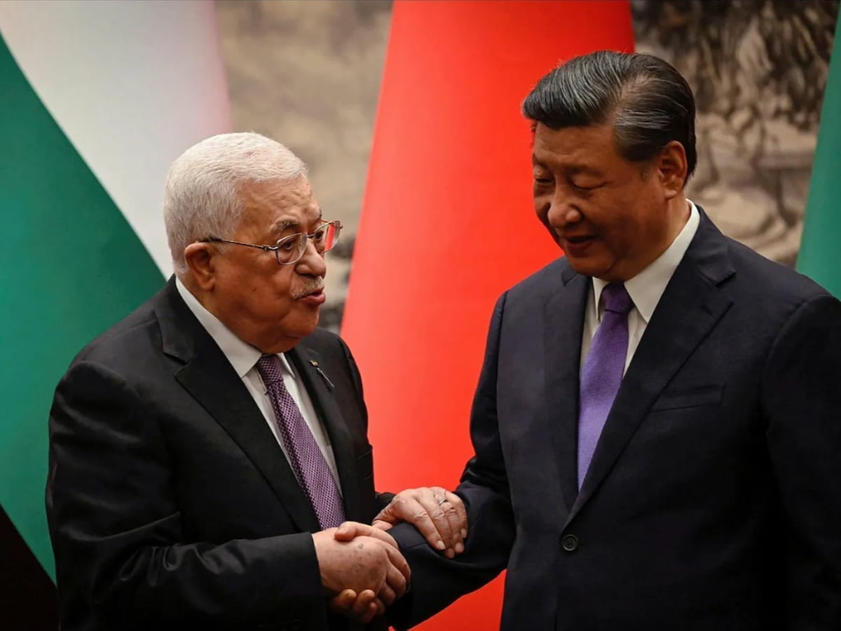 Когда Израиль определится с кем он: президент Палестинской автономии Аббас уже обращается к Китаю