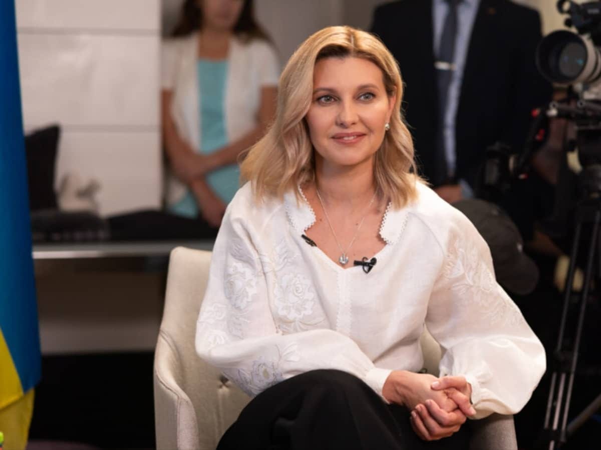 Первая леди героически воюющей Украины Елена Зеленская по итогам визита в Изриаль дала интервью израильским медиа