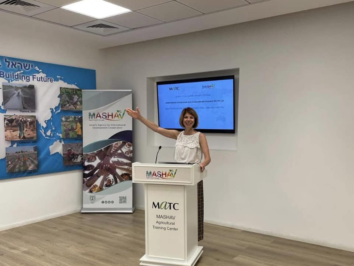 Украинские специалисты изучают эффективное использование водных ресурсов на опыте Израиля