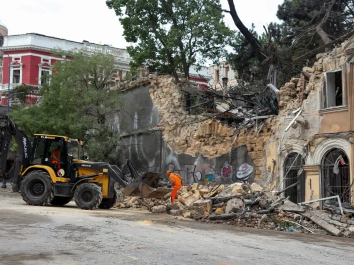 Еврейский Центр «Гилель» в Одессе поврежден в результате удара России