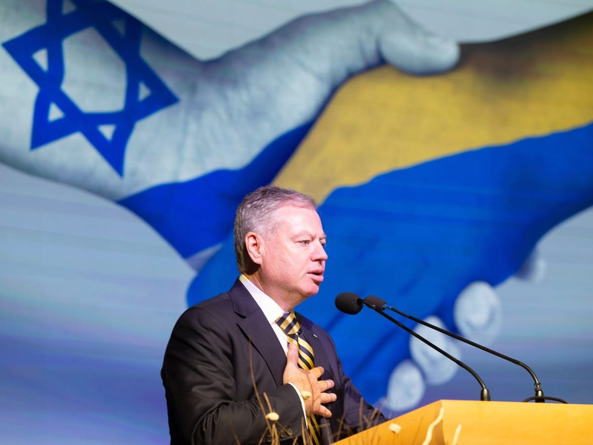 Посол Корнийчук в Иерусалиме призвал Израиль присоединиться к "Формуле Мира" Зеленского