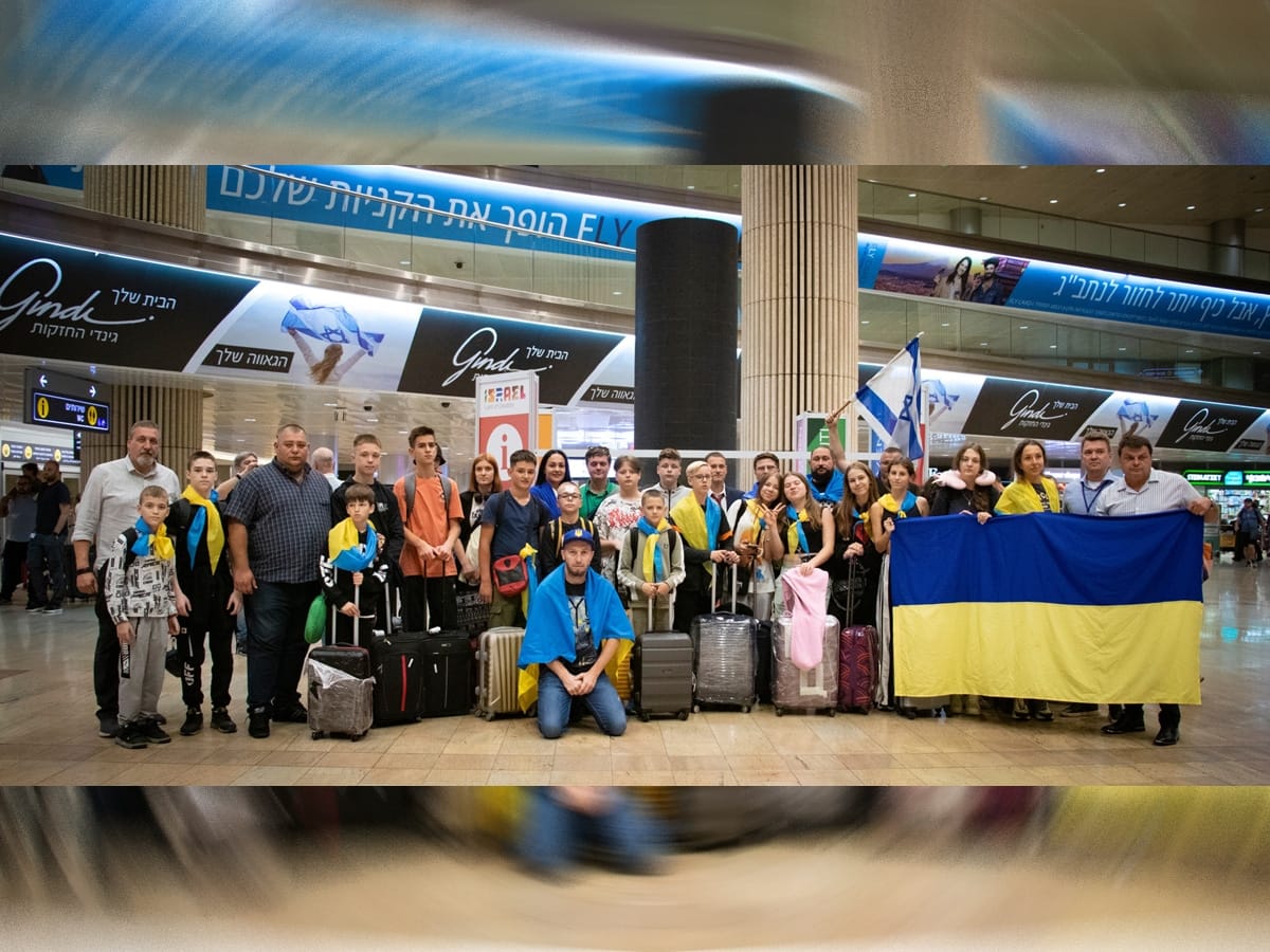 Новости Израиля 28 сентября 2023 В Израиль на отдых прибыла группа детей украинских защитников