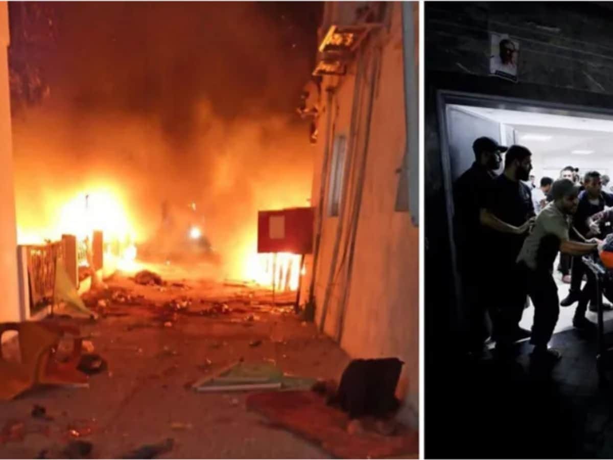 Новости Израиля В Газе вечером 17 октября 2023 ракета попала в больницу "Аль-Ахли": ХАМАС призывает мусульман к протестам, Израиль обвиняет "Исламский джихад".