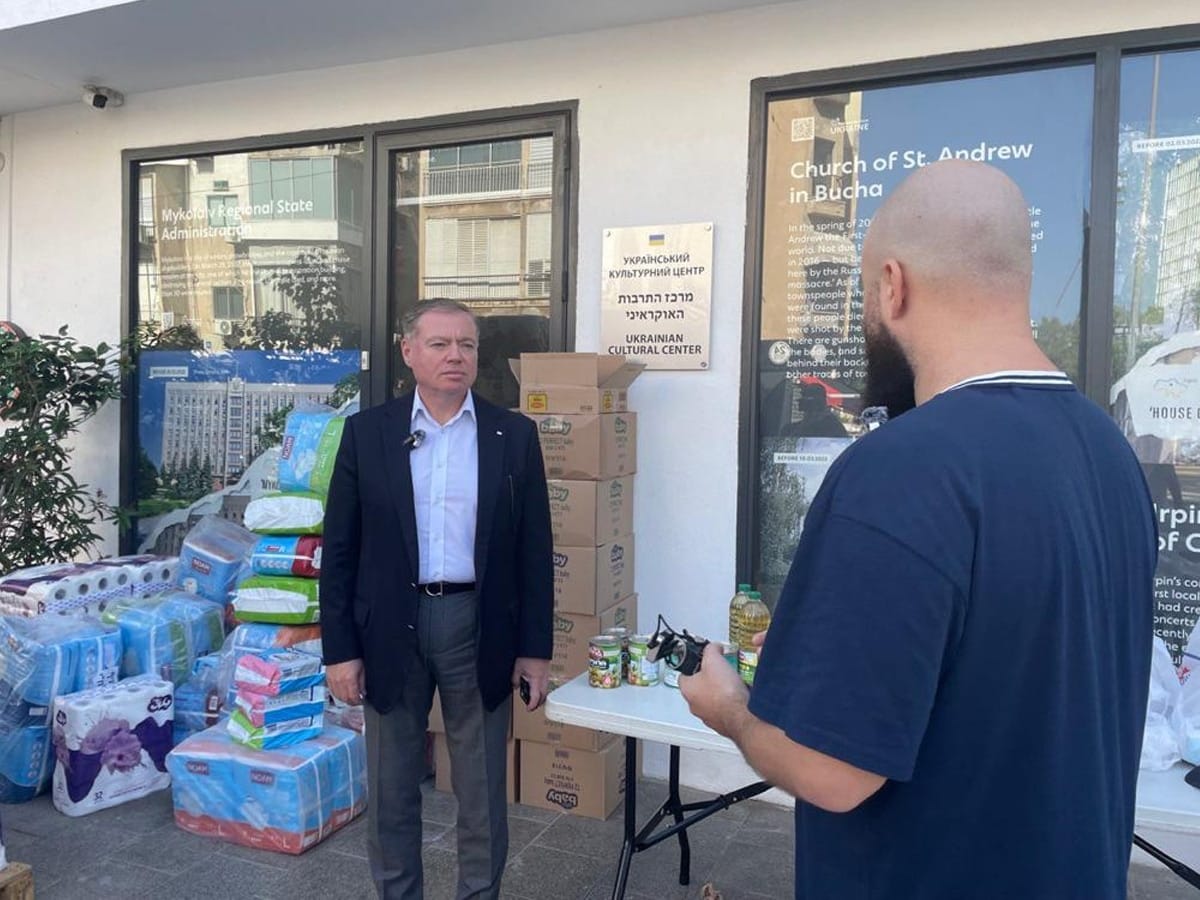 Новости Израиля Посольство Украины в Государстве Израиль и "Израильские друзей Украины" продолжают поддерживать солдат ЦАХАЛ и вынужденных переселенцев - Присоединяйтесь!