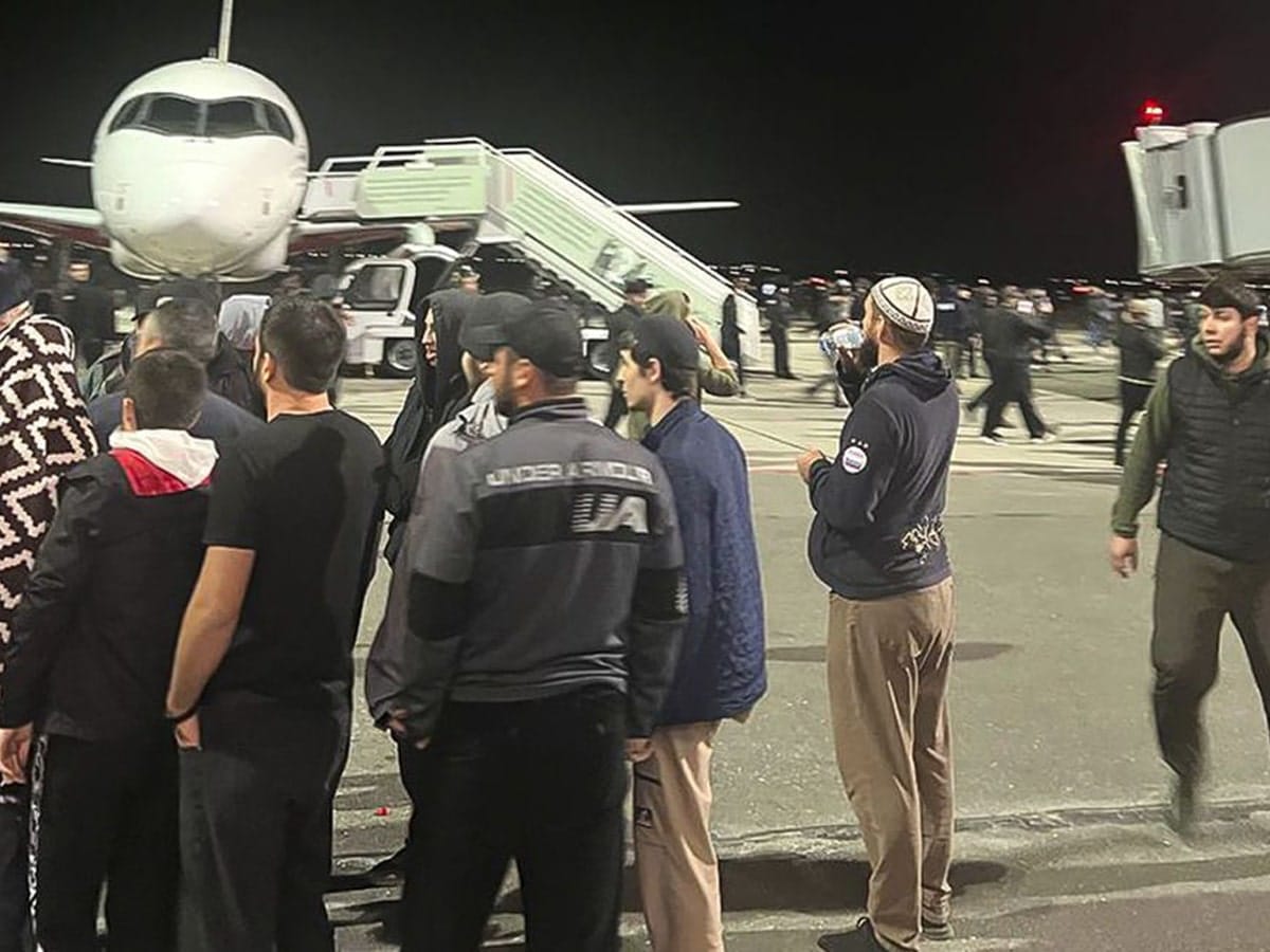 Новости Израиля В России, ожидаемо, начали обвинять в еврейских погромах в Махачкале Украину и некие "внешние" силы