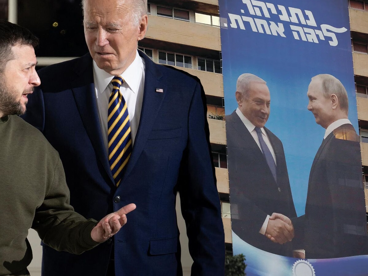 Новости Израиля Почему Зеленский все еще не приехал в Израиль - одна из возможных причин - стремления Нетаниягу всеми силами не портить отношения с путинской Россией