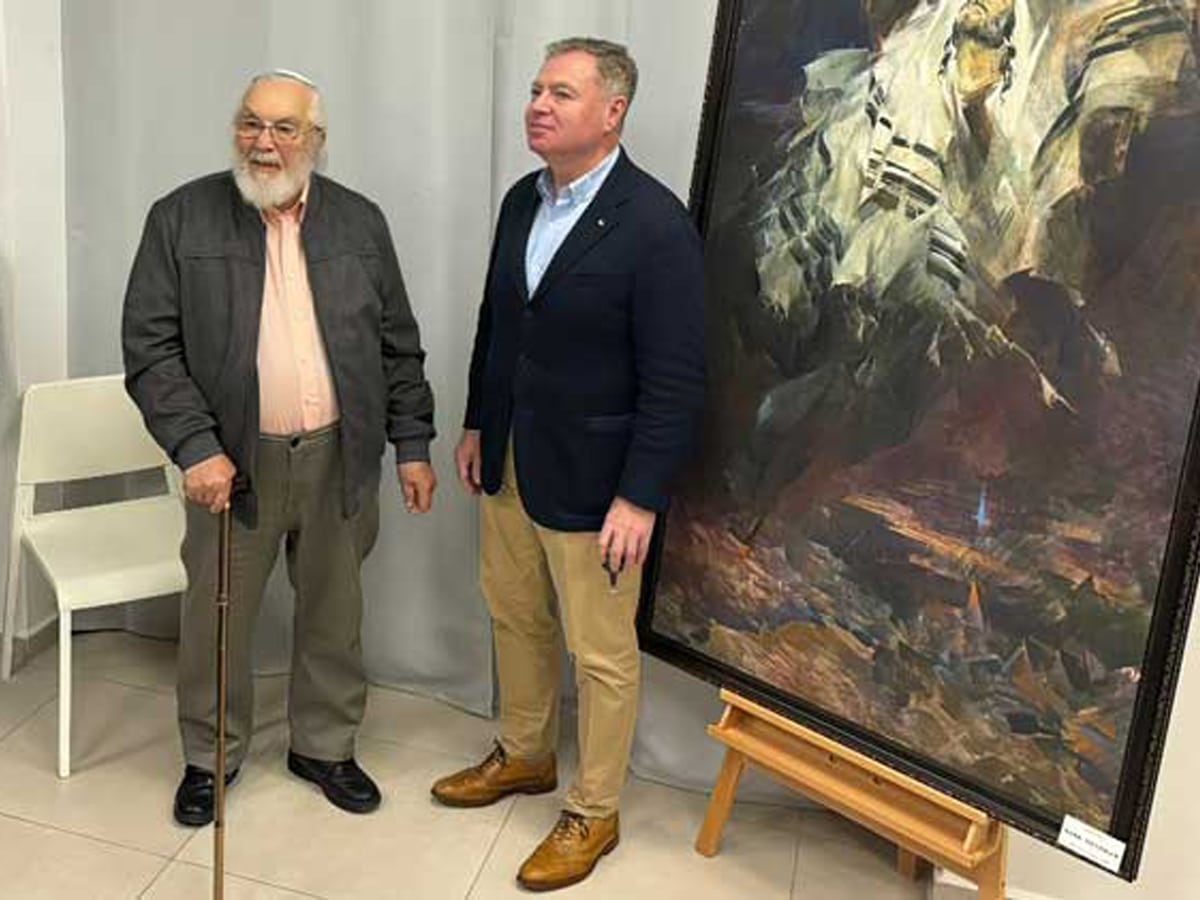 новости Израиля Видео: в Тель-Авиве в "Украинском культурном центре" открылась выставка «Пылающие души» живописца Германа Гольда 10.01.2024 – 16.02.2024