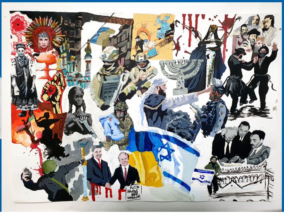 «Украинско-Еврейская Встреча: Взгляд в будущее - 2023» в Украине прошел всеукраинской конкурса детского рисунка (фото)