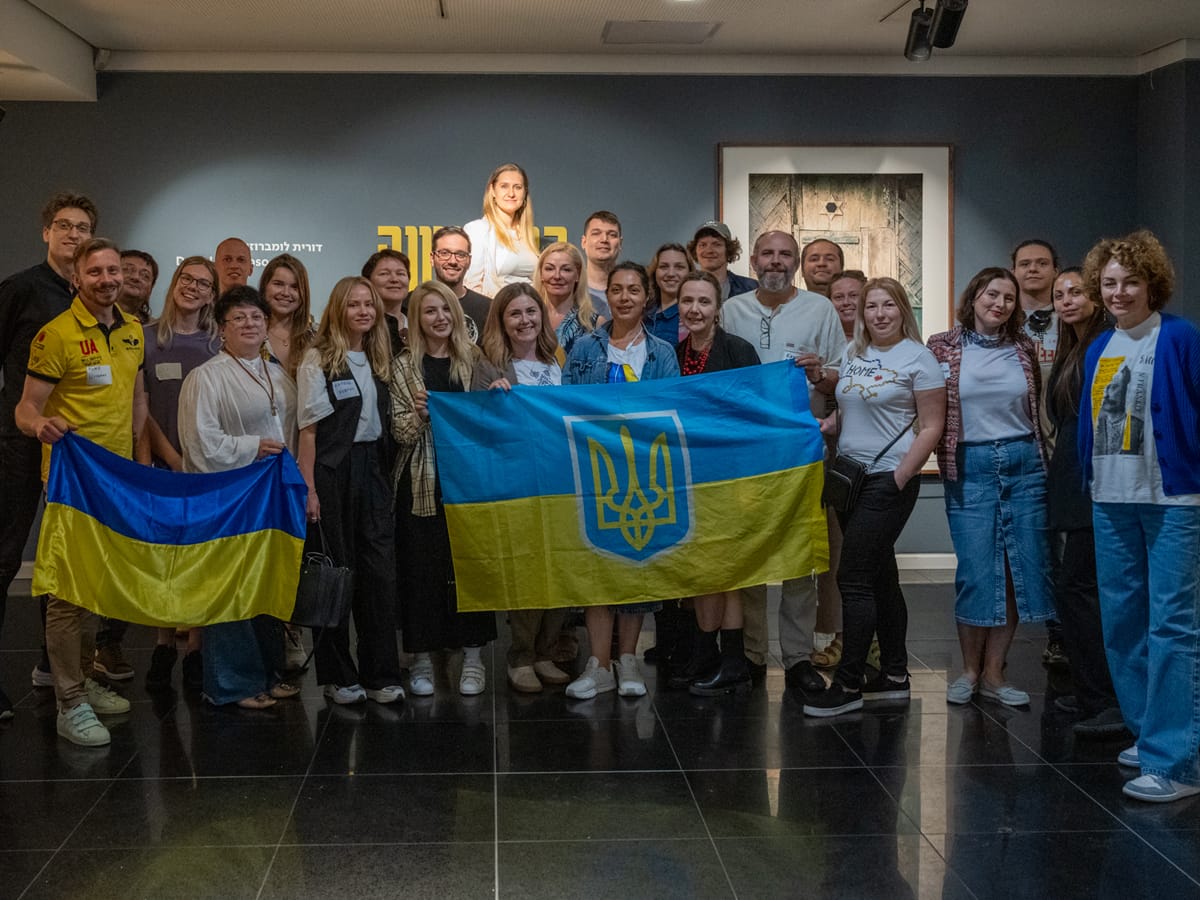 В Тель-Авиве прошел семинар проукраинских израильских активистов в АНУ – Музее еврейского народа