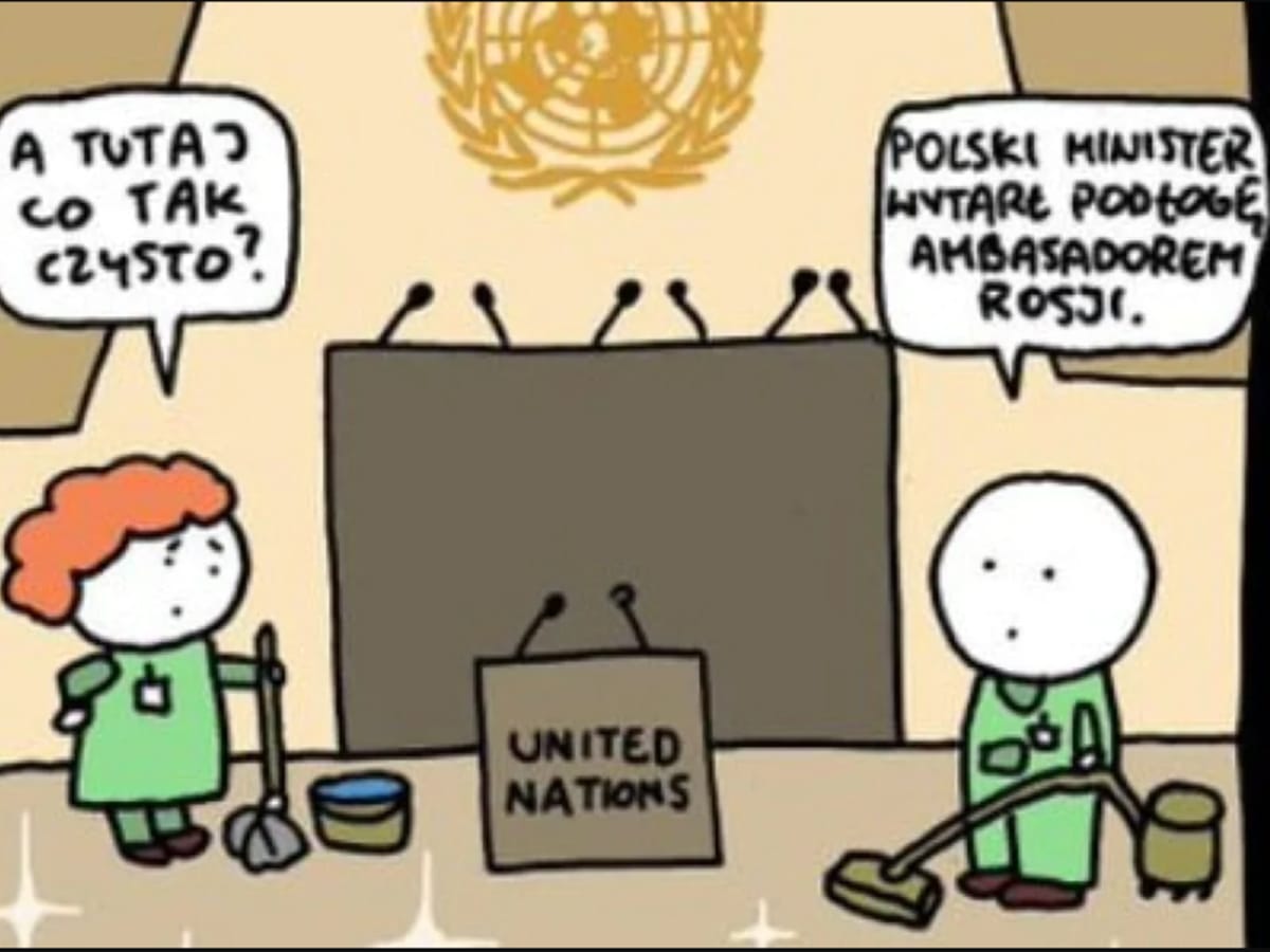 "Вымыл пол российским послом": глава МИД Польши высмеял представителя РФ в ООН Небензю