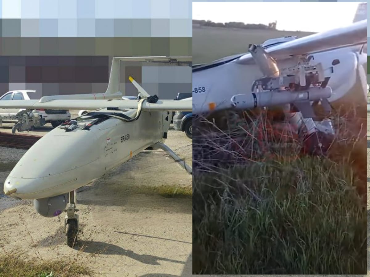 BILD: Иран впервые поставил РФ авиабомбы для применения против Украины - бомбу нес тяжёлый иранский беспилотник Qods Mohajer-6, который разбился в Курской области РФ