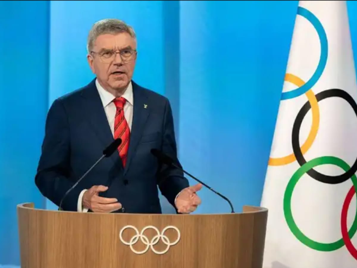Олимпиада 2024. Президент МОК Томас Бах объяснил: "в отличие от России, Израиль не аннексировал территории, принадлежащие другого государства"