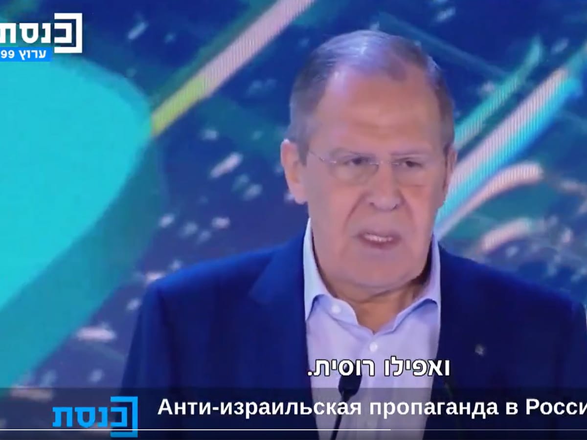 На телеканале Кнессета заметили "антисемитскую пропаганду в России" - да ну... (видео)
