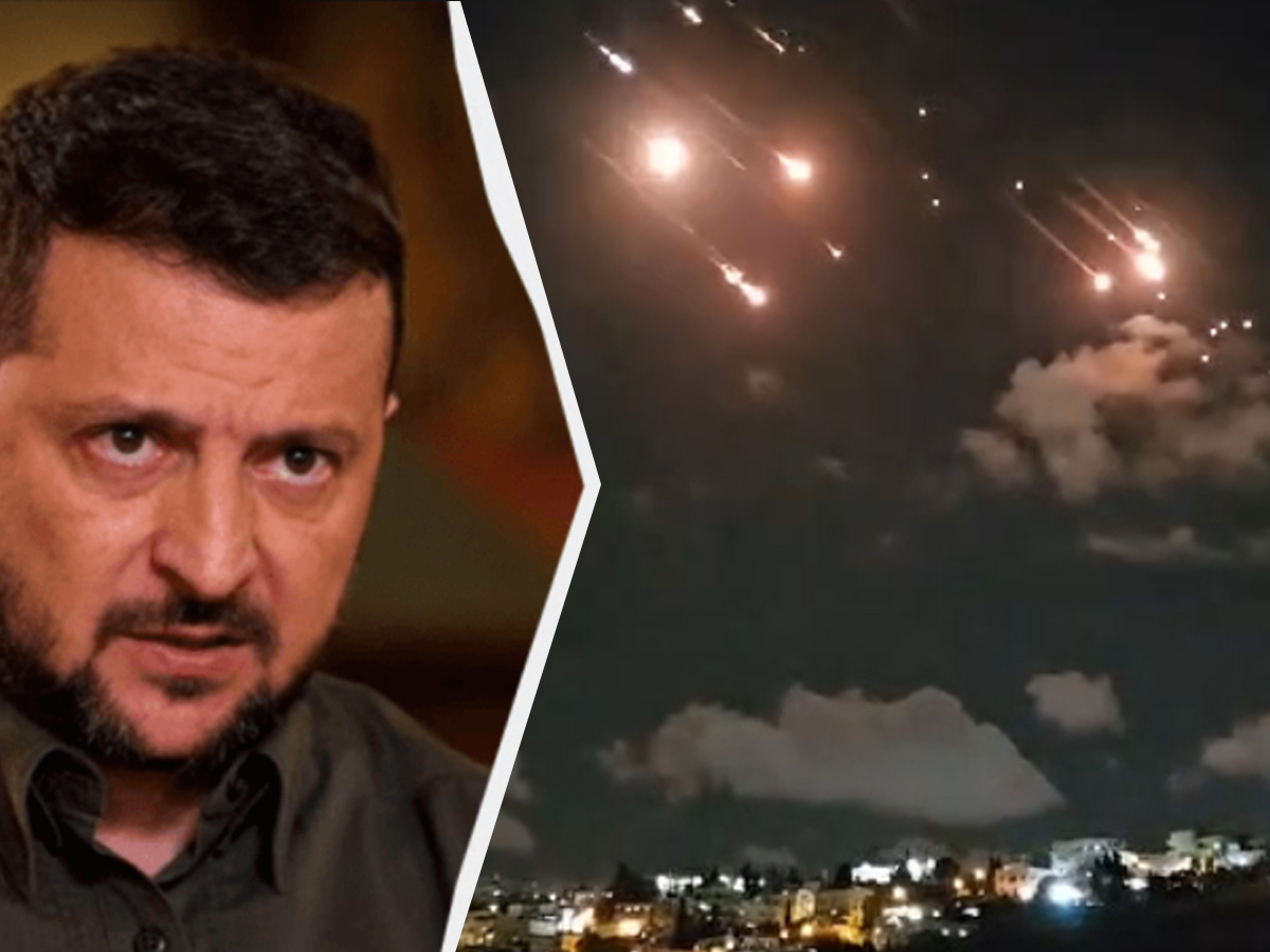 МИД Украины решительно осудил массированную иранскую ракетную атаку против Израиля