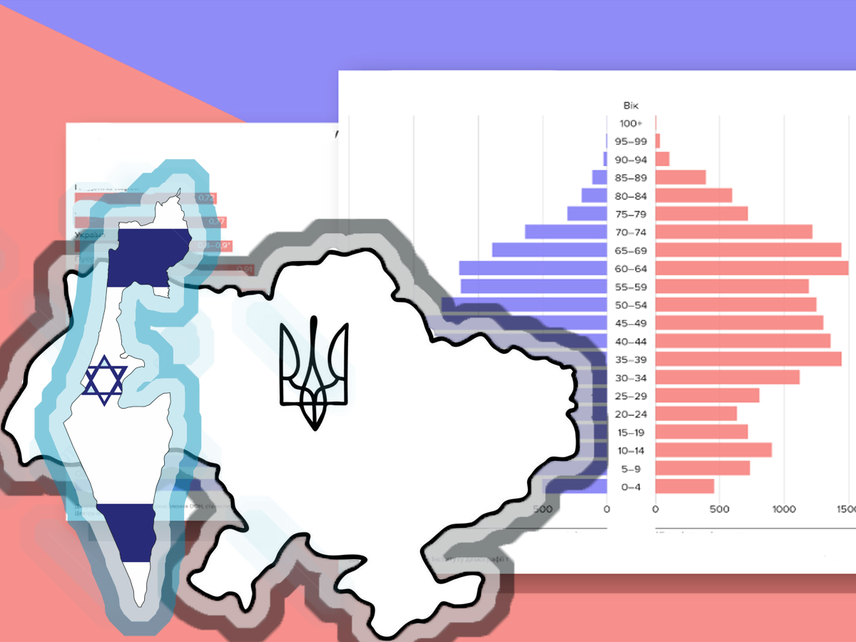 Почему Украина — не второй Израиль? Ответ в цифрах и фактах демографии