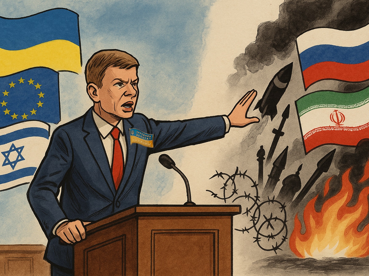 «Россия – мать терроризма», «Израиль – защитник Европы»: украинский депутат выступил в ПАСЕ с двумя яркими заявлениями - видео НАновости новости Израиля 28 июня 2025