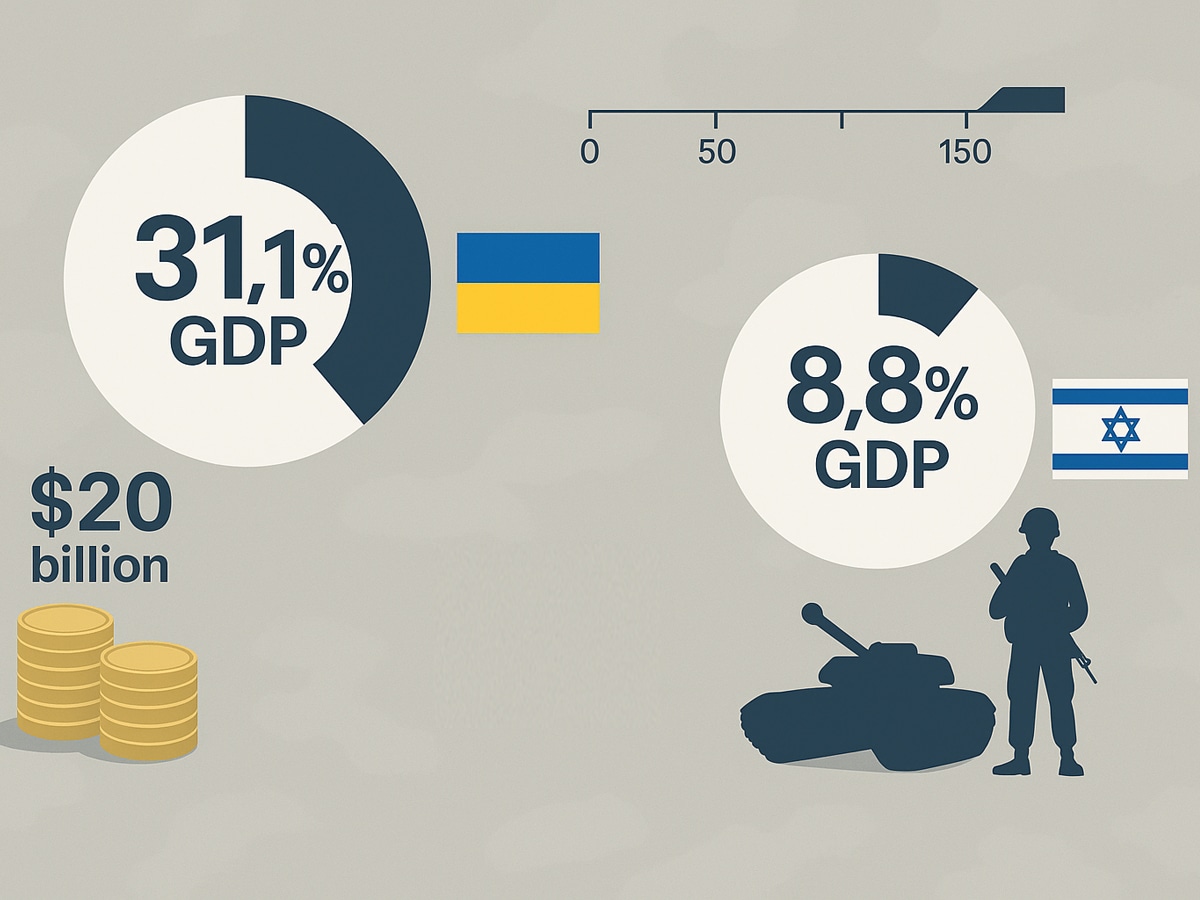 Украина направит на оборону более 30% ВВП в 2025 году. Это в 3,5 раза больше, чем Израиль