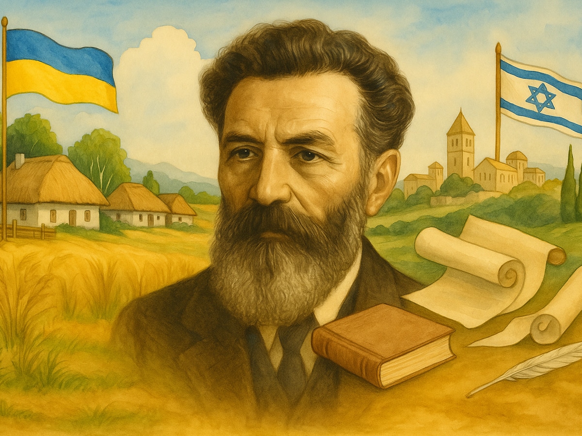 Евреи из Украины: Хаим Хазаз - от украинского села Сидоровичи до первой в истории премии Израиля по литературе #євреїзукраїни