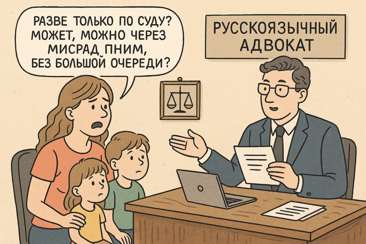 Адвокат в Хайфе: история развода, детей и квартиры - непростая история от читательницы