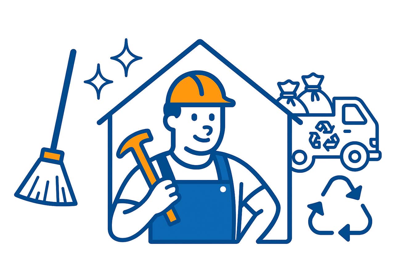 Уборка после ремонта и законный вывоз мусора: как сделать «чисто» законно и быстро в Хайфе и Крайот