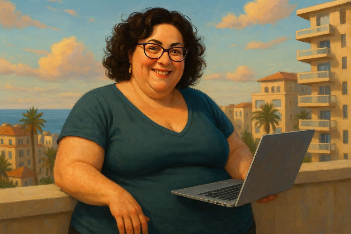 Une femme juive de Bordeaux raconte avec humour et tendresse sa nouvelle vie à Netanya, entre amour, rires, filles d’escorte et confidences sur LuxeLive.