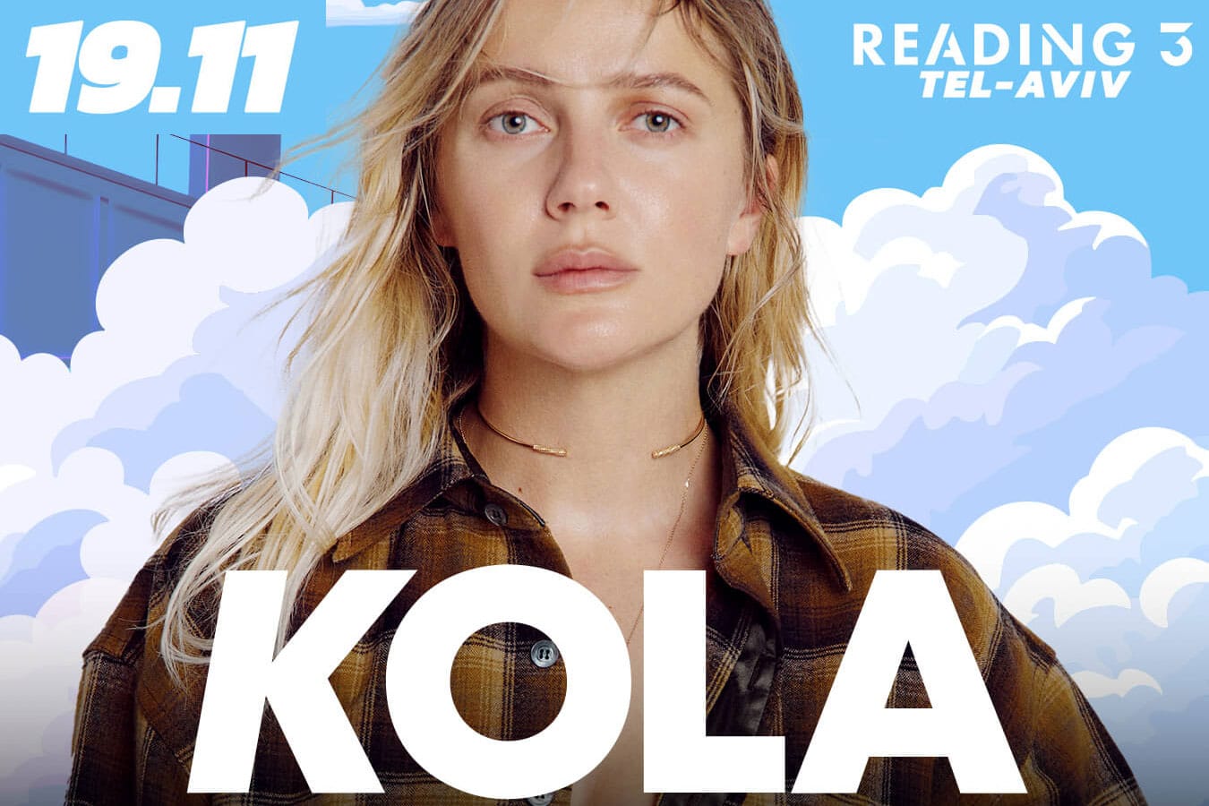 KOLA — сольный концерт символа новой украинской поп-музыки в Тель-Авиве (Reading 3) - «Особлива історія про прості речі» - 19 ноября 2025