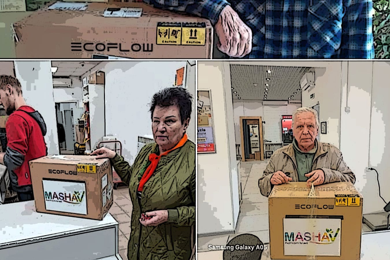 Израиль передал генераторы украинским семьям Праведников народов мира: помощь от посольства, MASHAV и фонда "Заради тебе"