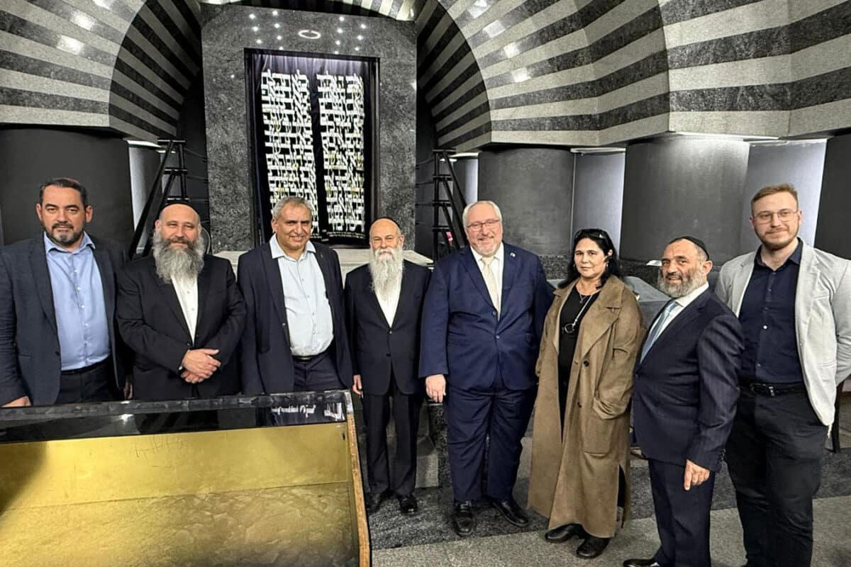 Визит Зеэва Элькина и Алона Шохама в Днепр (Украина) - «Натив» восстановит свою деятельность в Украине в довоенном формате