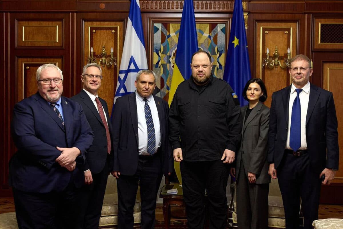Министр Министерства финансов Израиля провел встречу с председателем Верховной Рады Украины