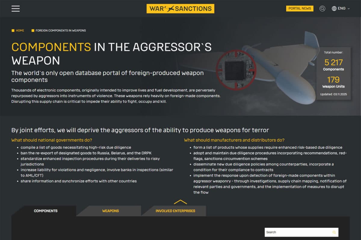 Больше всего — из США, есть и израильские от 5-ти производителей: в российском оружии тысячи иностранных компонентов - ГУР Украины