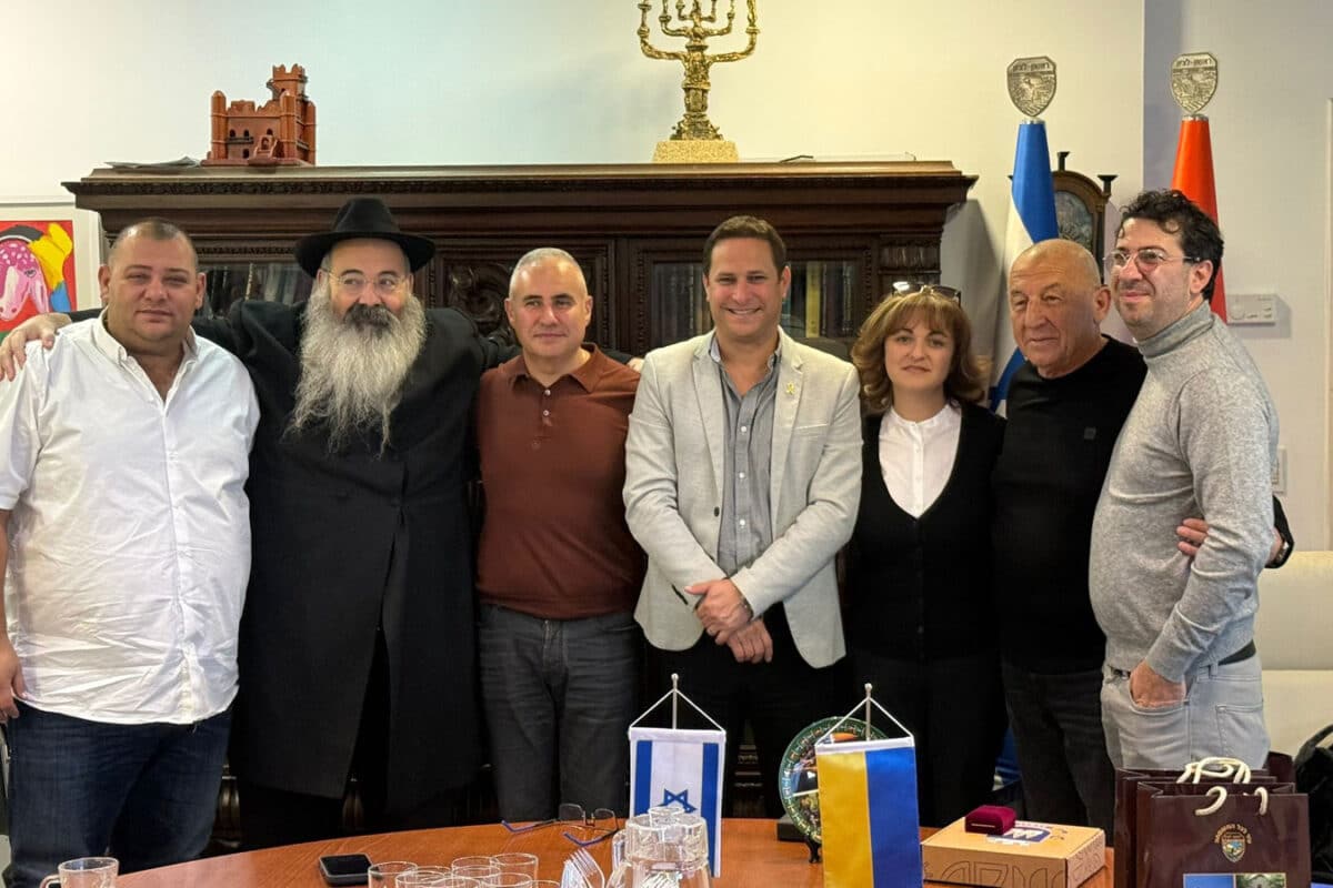 Ришон-ле-Цион и украинский город Самар подписали соглашение о сотрудничестве