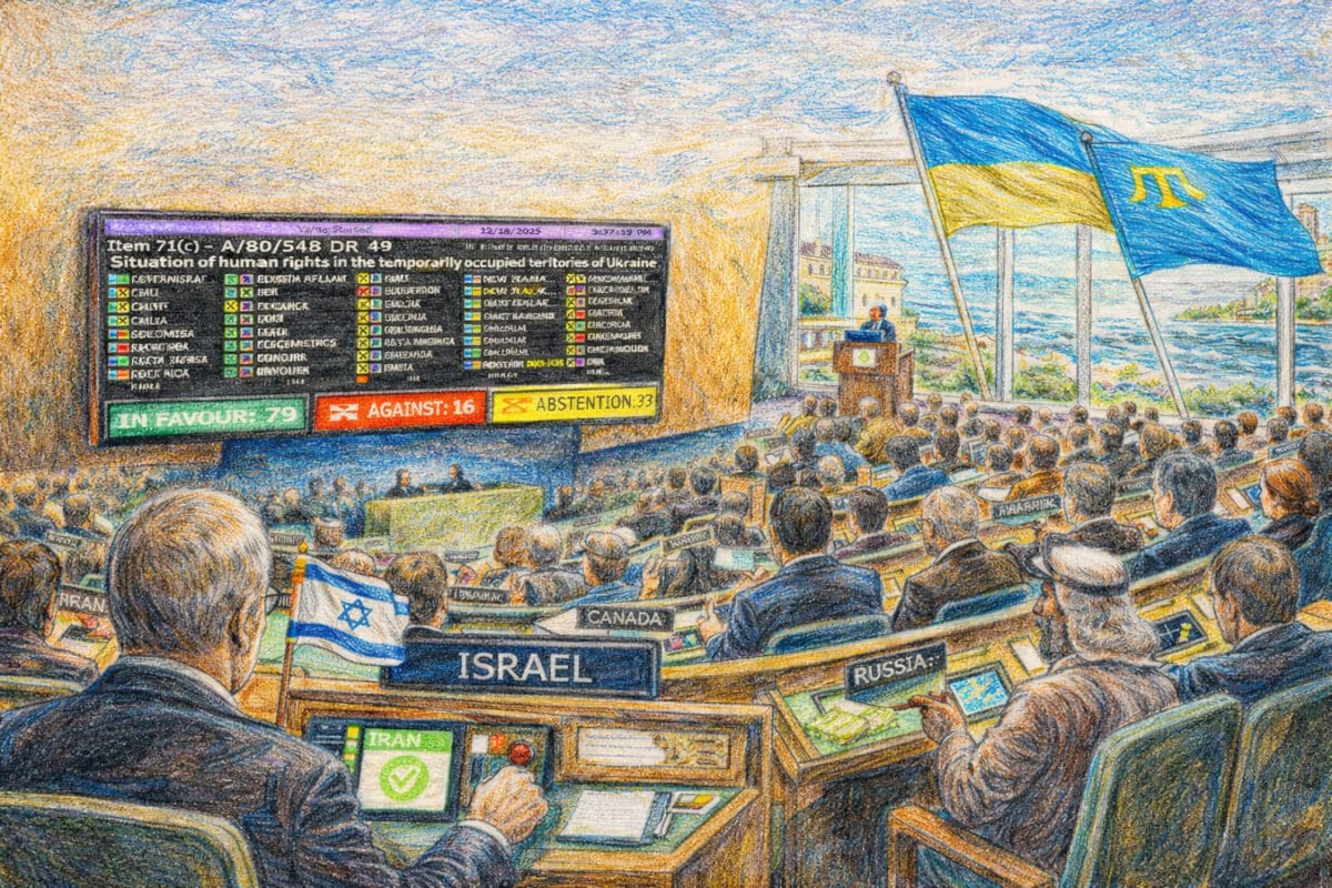 Голос за правду: Израиль поддержал резолюцию ООН о нарушениях прав человека в оккупированном украинском Крыму