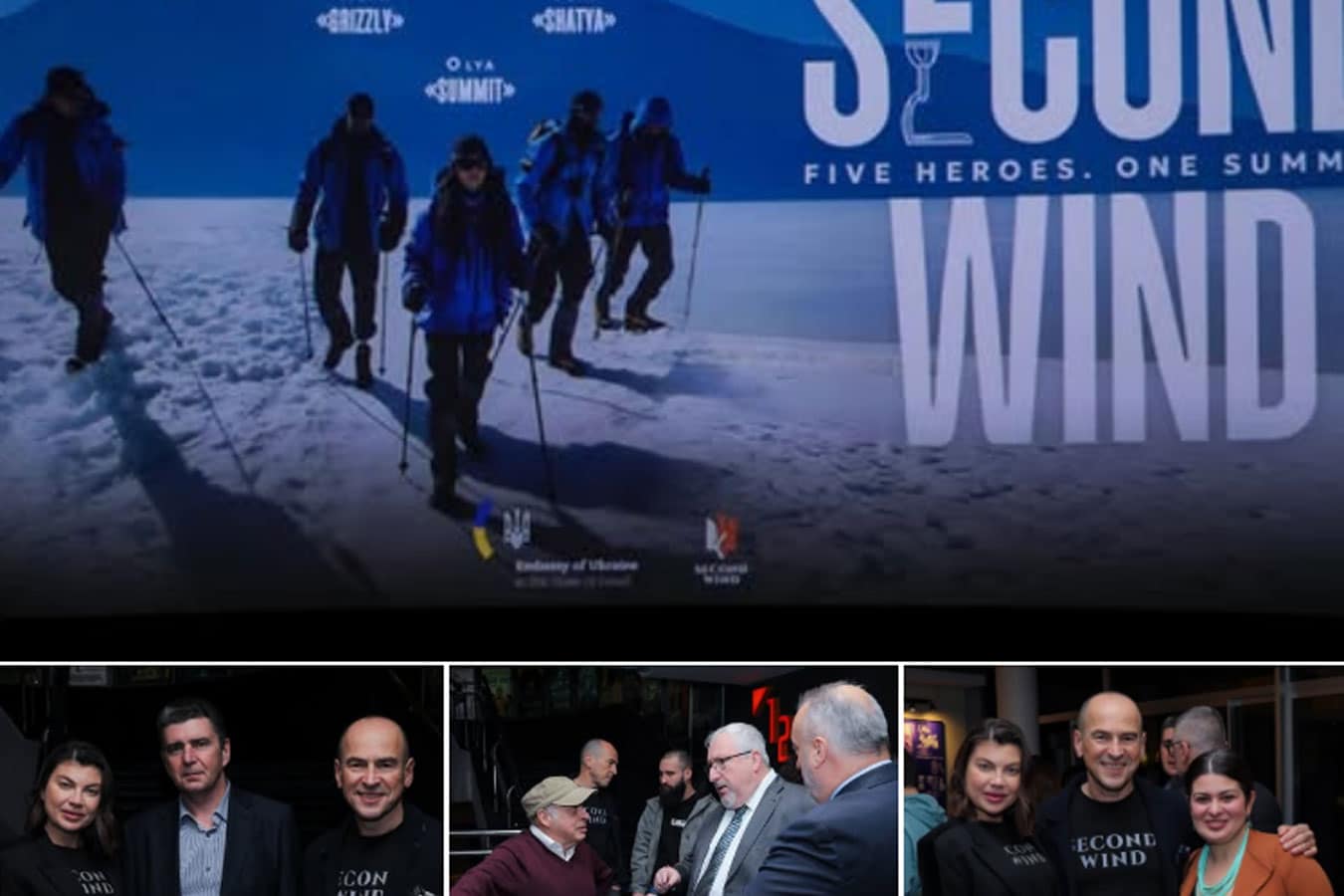 Украинские воины на протезах на вершине Килиманджаро: в Тель-Авиве показали фильм про силу, которая не сдаётся