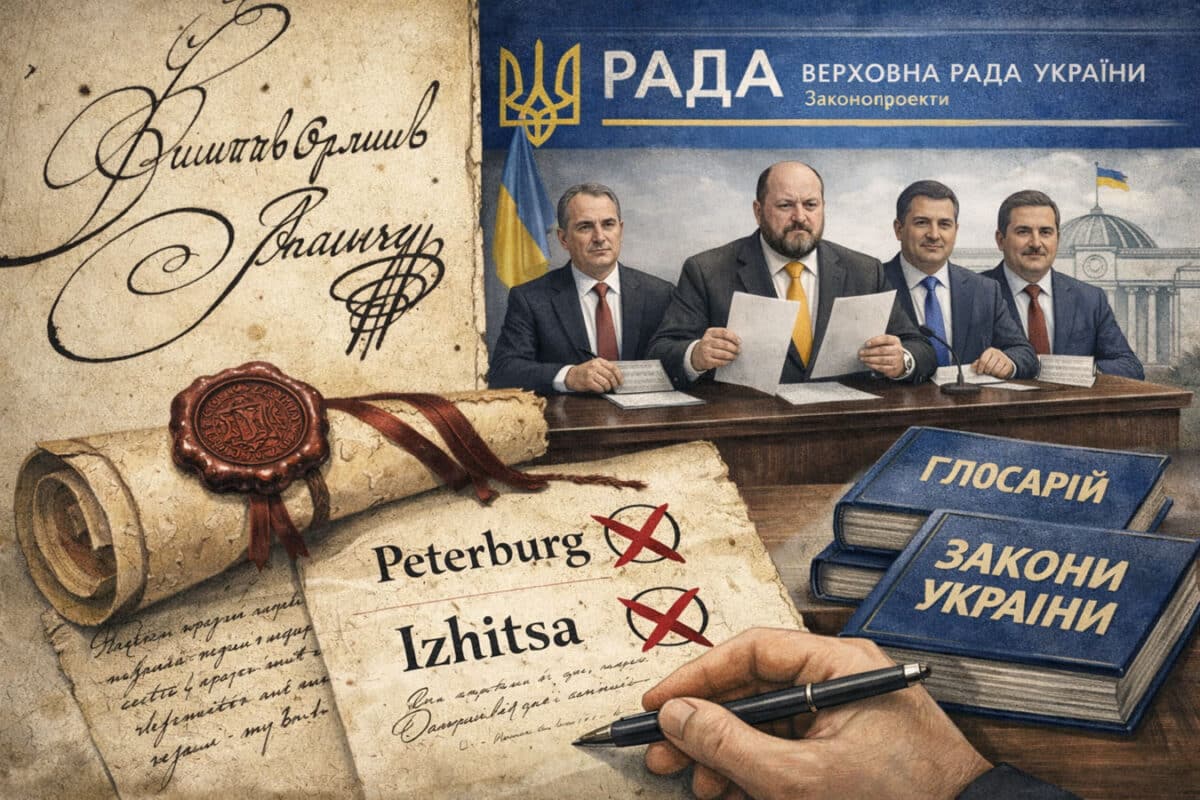 Национальный шрифт и новое правописание: в украинской Раде взялись за дерусификацию законов