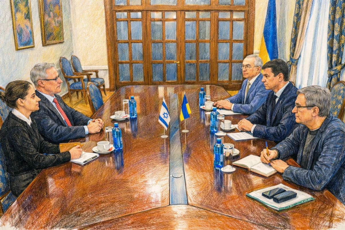 Посол Израиля в Киеве обсудил в МИД Украины стратегический диалог и координацию по Ирану