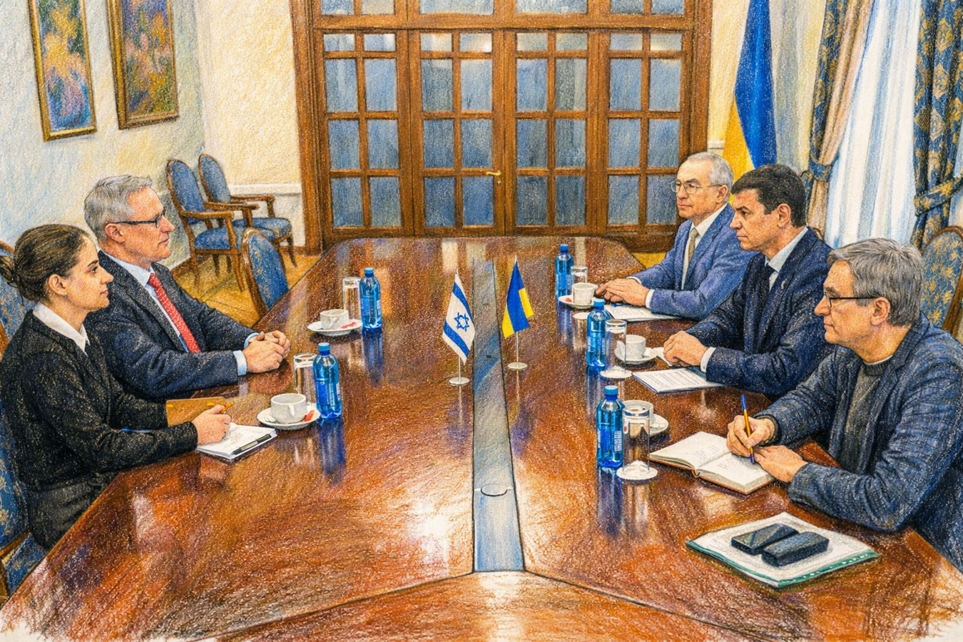 Посол Израиля в Киеве обсудил в МИД Украины стратегический диалог и координацию по Ирану