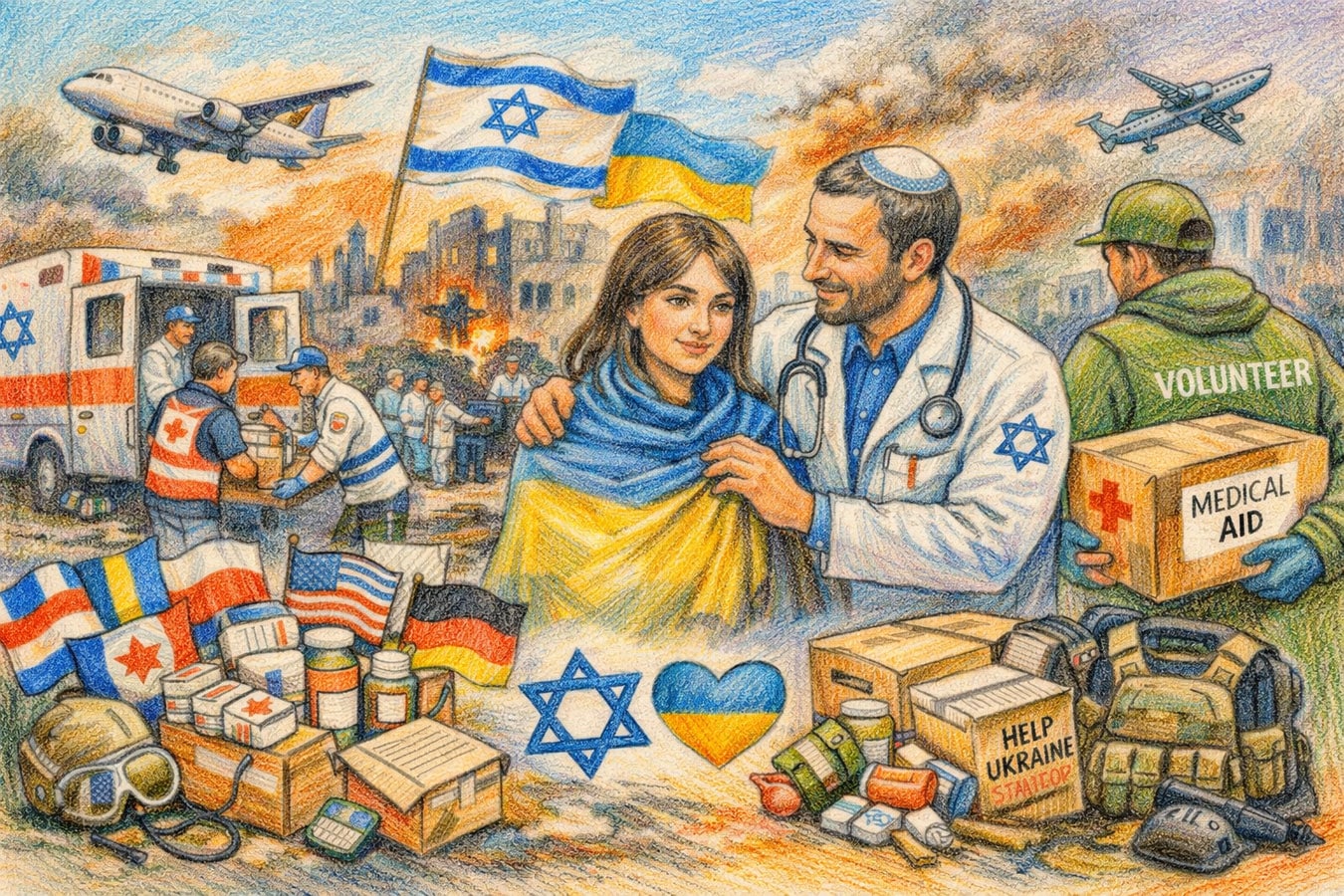 Украина за период военного положения получила медицинскую гумдопомощь на ₴21,52 миллиарда, в том числе и из Израиля - Минздрав Украины