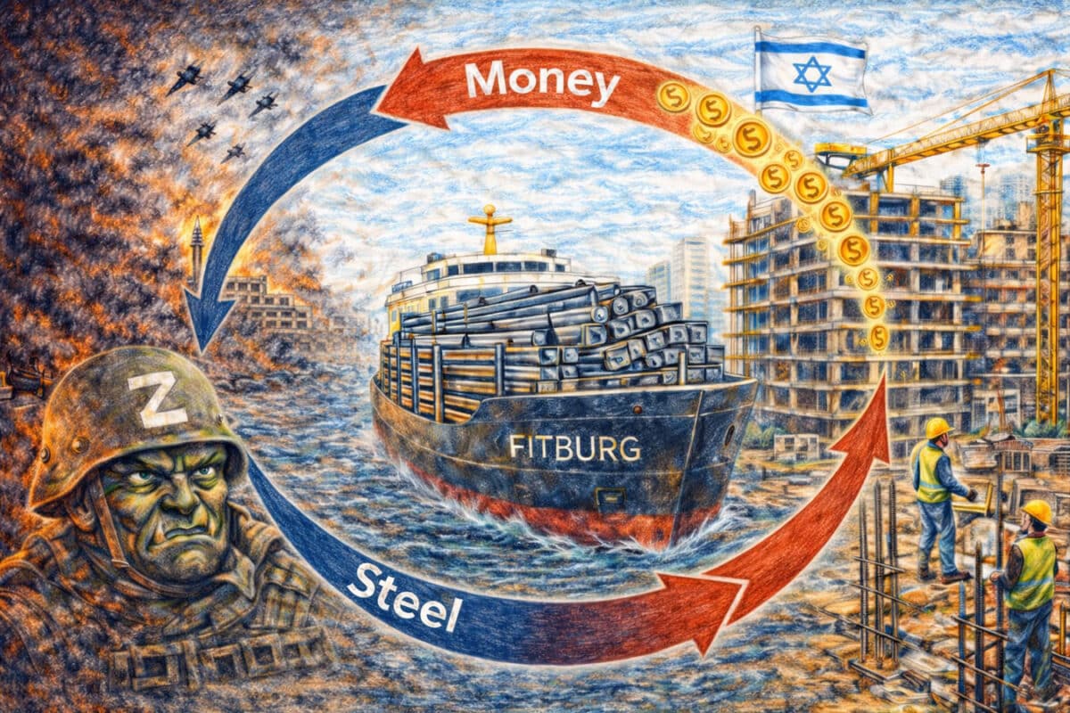 Экономия на совести: не "стыдно" ли Израилю ради ... "удешевления квартир" закупать сталь у подсанкционного агрессора России