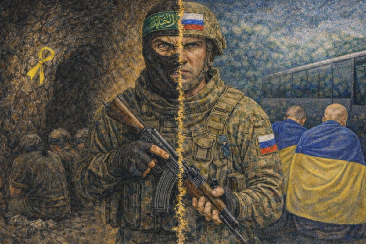 Видео: «Русских из нас уже не сделать». Украинские пленные, которых израильтяне хорошо понимают после 7 октября — интервью Данa Гольдмана