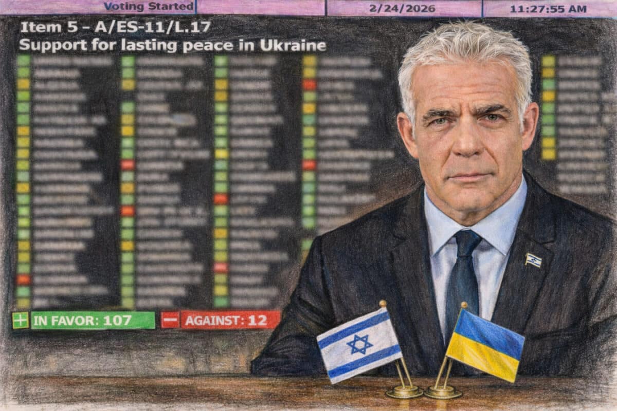 Яир Лапид: "Израиль и сегодня стоит на стороне народа Украины" - спустя четыре года войны завление лидера оппозиции