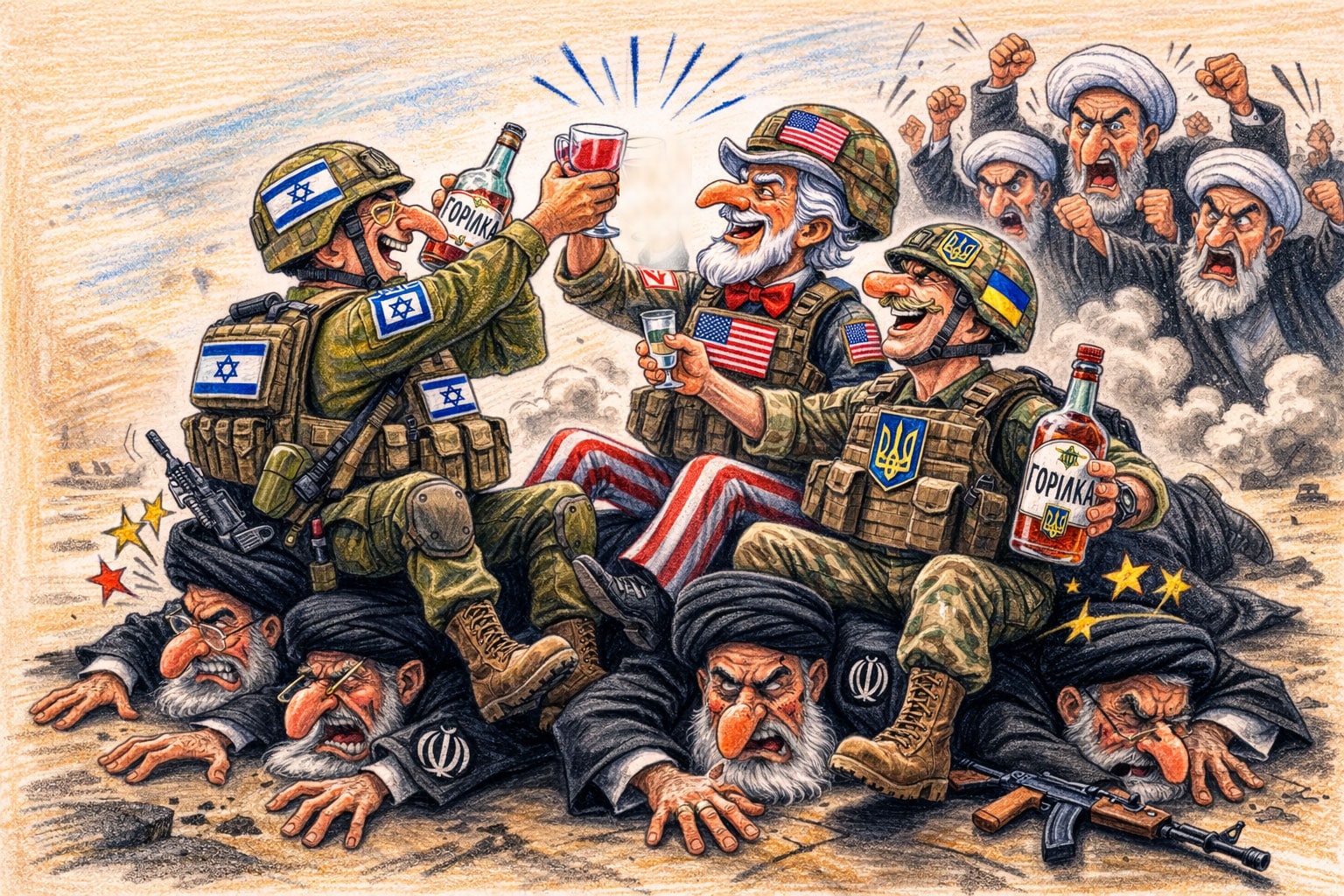 ТАСС: "Украина может стать соучастницей агрессии США и Израиля против Ирана"