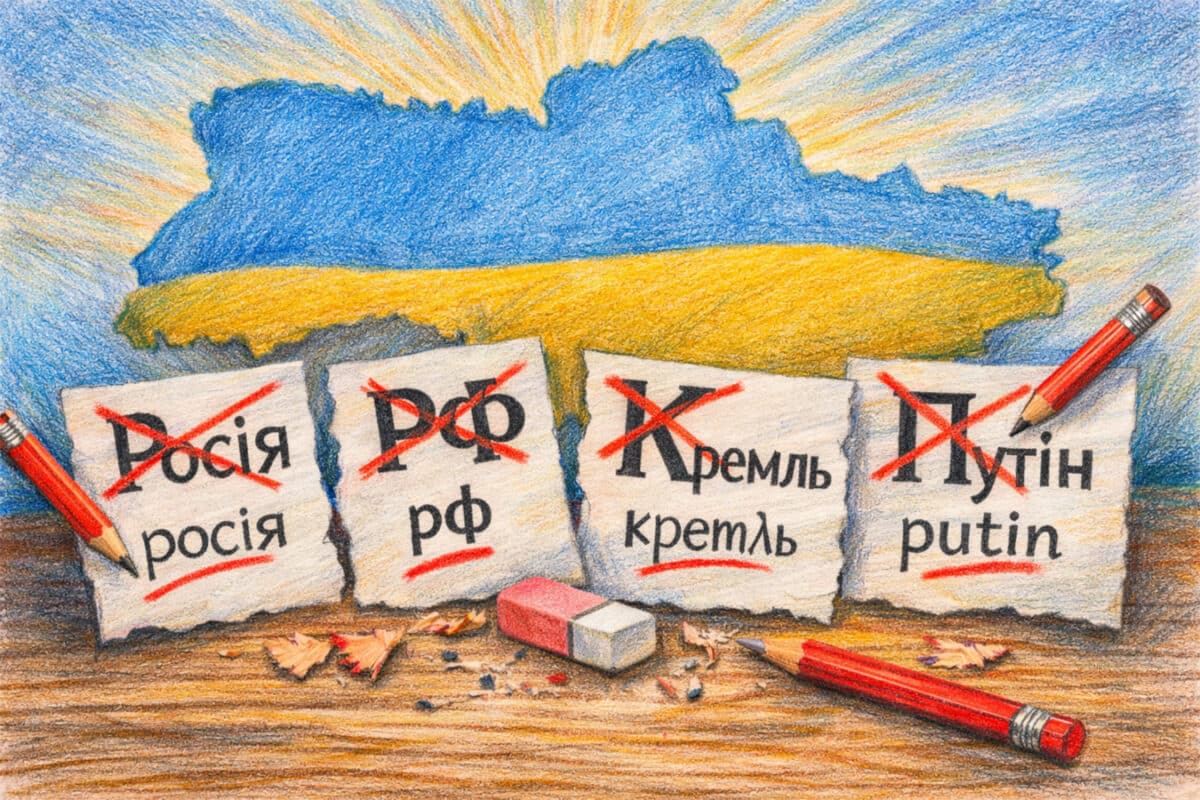 Не считается ошибкой написание слов «путін», «росія», «рф», «кремль» с маленькой буквы теперь в Украине - официально