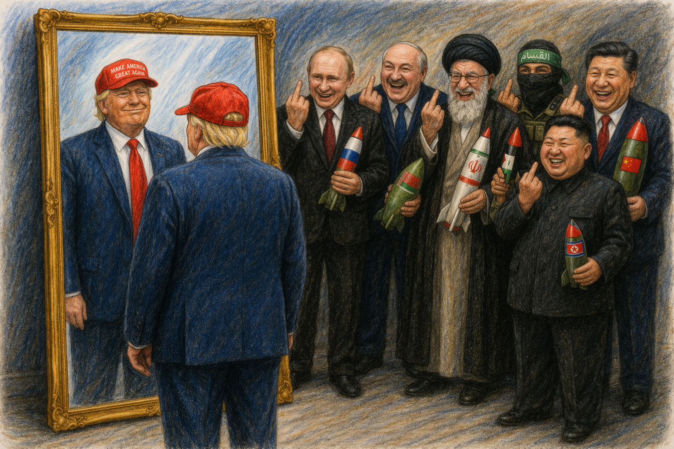 Вашингтон снова смотрит в зеркало: почему США ошибаются, когда пытаются сломать режимы вроде Ирана и россии