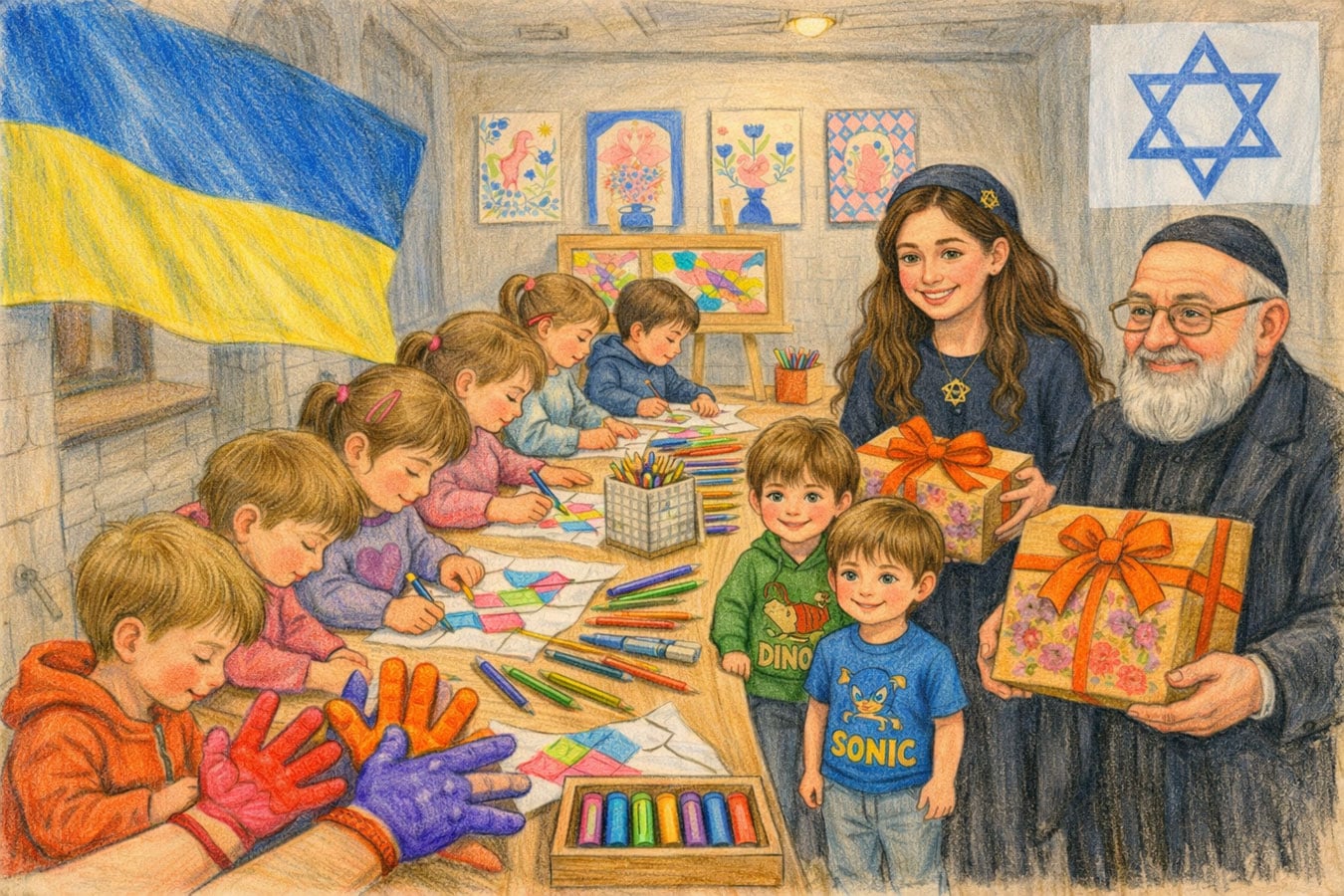 Еврейские организации Черновцов поддерживают детей украинских воинов: общая боль, общая стойкость, общая страна - новости Израиля