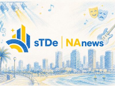sTDe | NAnews — event poster of Israel: new guide to events, cities, and tickets
