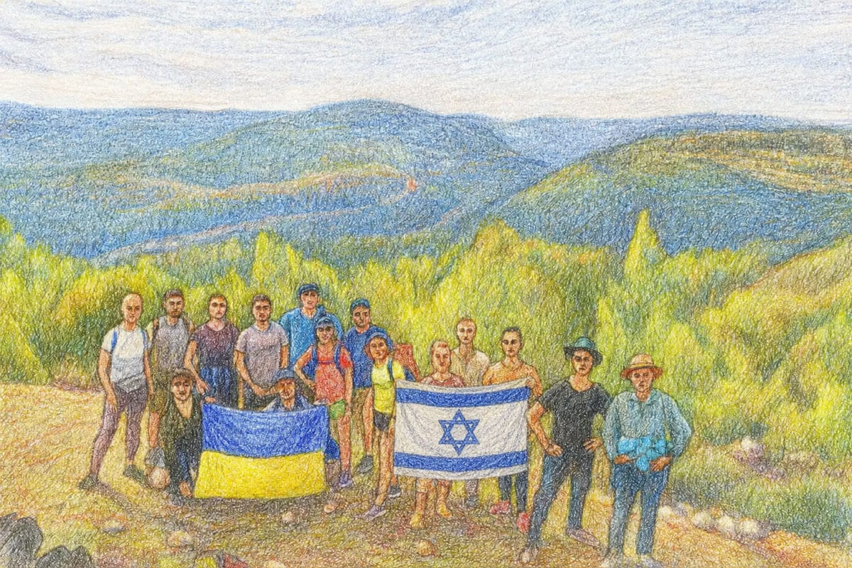 «Ну шо, пішли?» - через хайкинг новое "украинское" сообщество открывает Израиль - и приглашает всех желающих