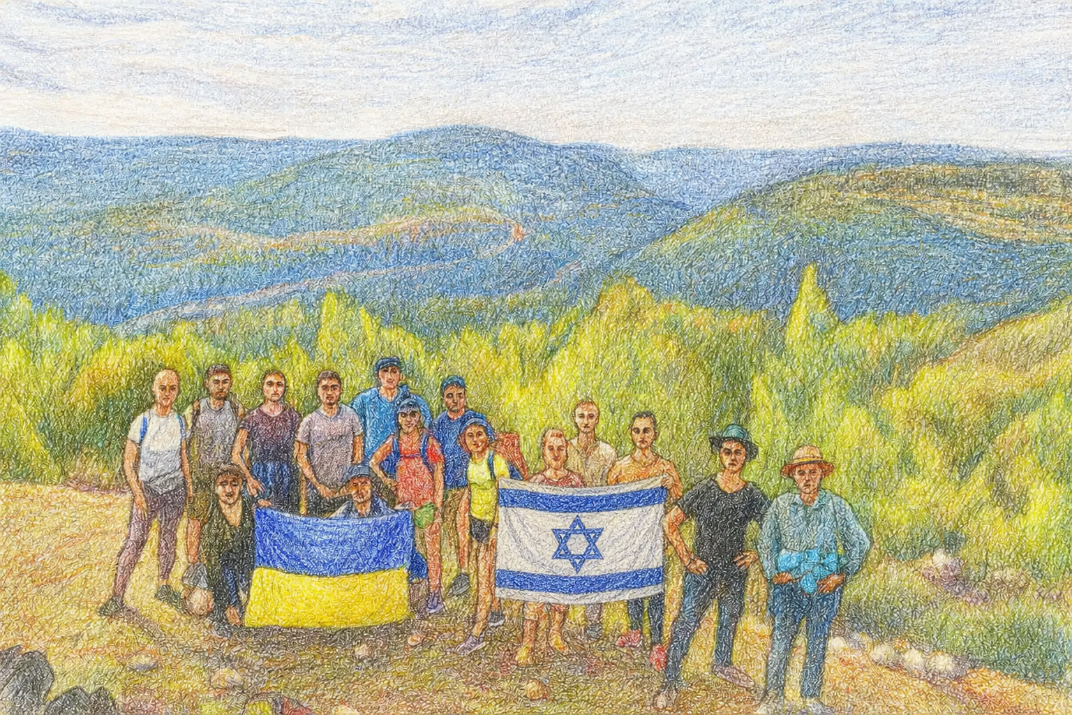 «Ну шо, пішли?» - через хайкинг новое "украинское" сообщество открывает Израиль - и приглашает всех желающих