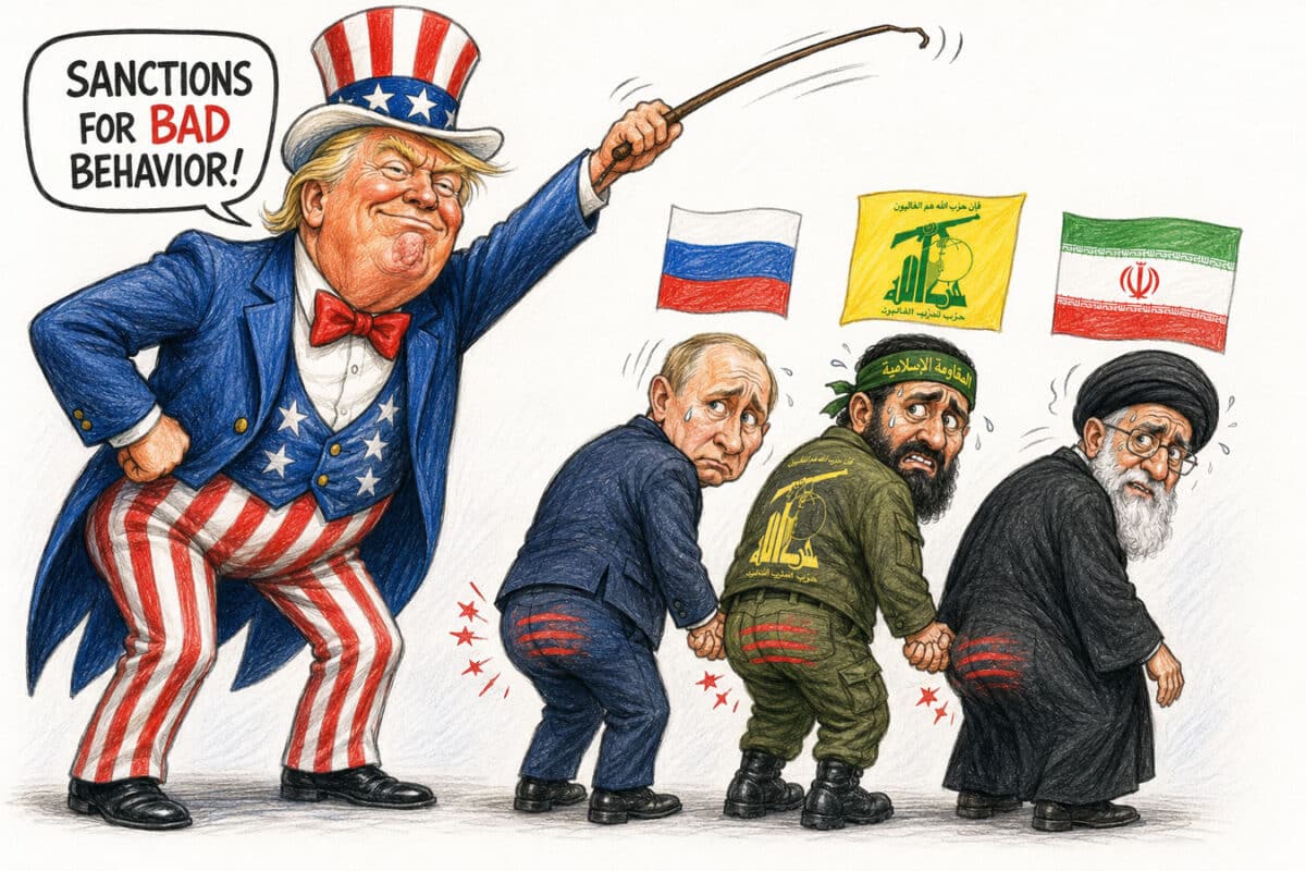 Трамп заявил, что, Иран и «Хезболла» будут включены в обновлённый законопроект о санкциях против россии